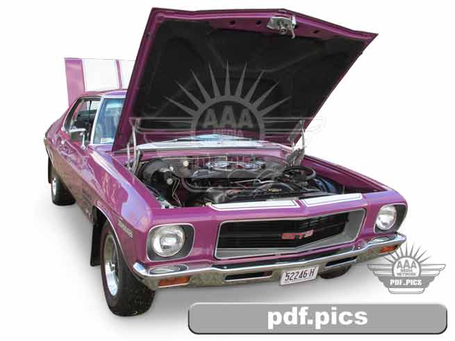 HQ Holden Coupe Front Drivers Side View