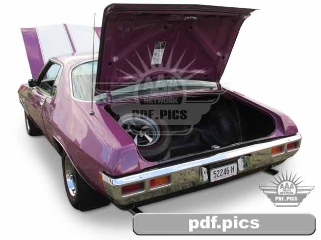HQ Holden Coupe Rear Passenger Side View