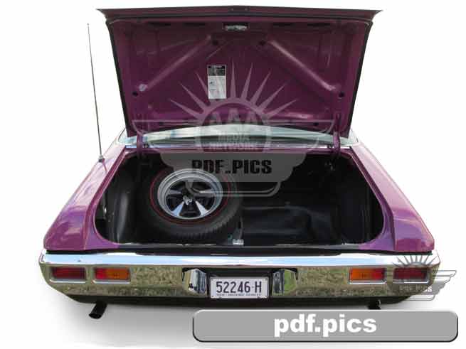 HQ Holden Coupe Rear View