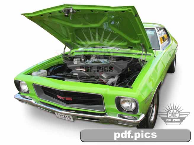 HQ Holden Coupe Front Passenger Side View