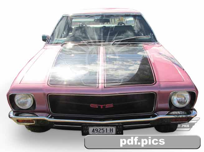 HQ Holden Sedan Front View