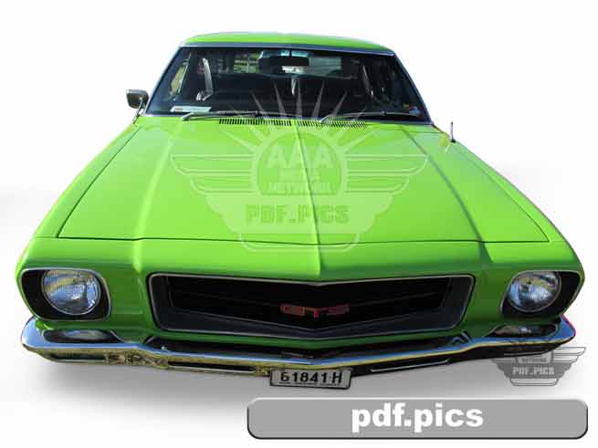 HQ Holden Coupe Front View