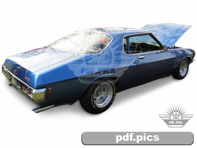 HQ Monaro Coupe Rear Drivers Side View