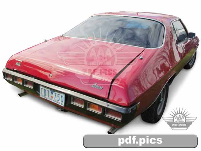 HQ Monaro Coupe Rear Drivers Side View