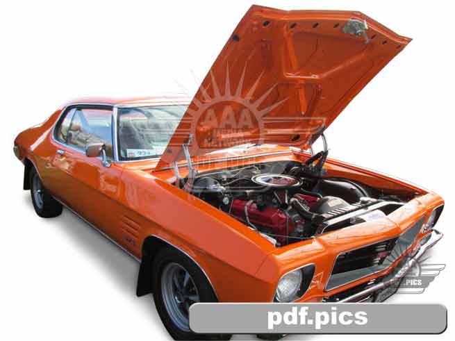 HQ Monaro Coupe Front Drivers Side View