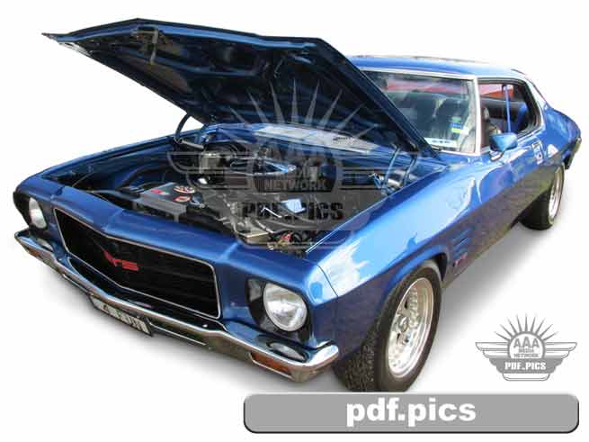 HQ Monaro Coupe Front Passenger Side View