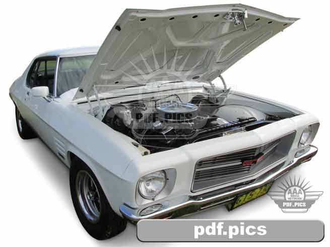 HQ Monaro Coupe Front Drivers Side View