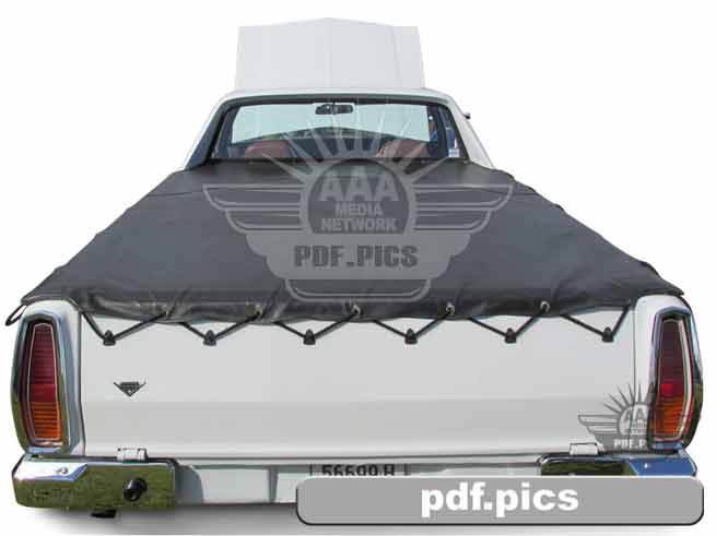 HQ Holden Ute Rear View