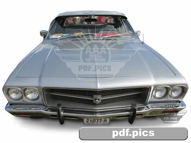 HQ Holden Sedan Front View