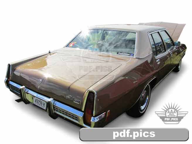HQ Statesman de Ville Sedan Rear Drivers Side View
