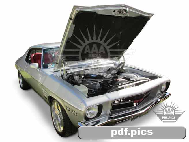 HQ Holden Coupe Front Drivers Side View