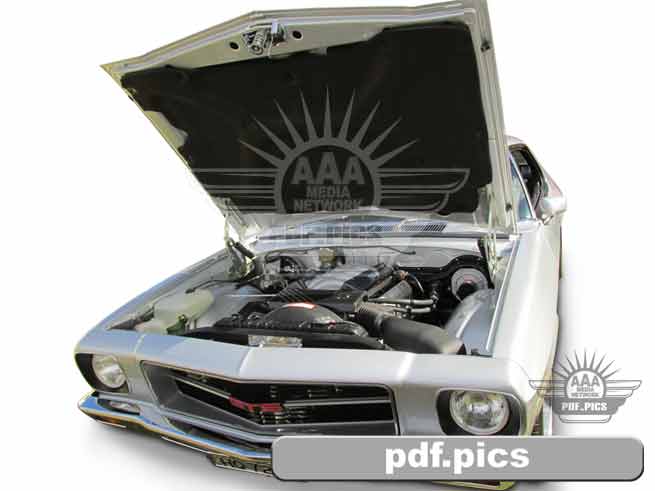 HQ Holden Coupe Front Passenger Side View