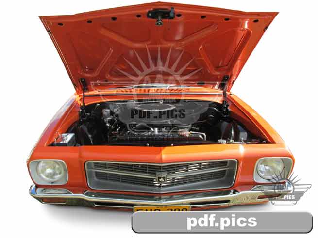 HQ Holden Sedan Front View