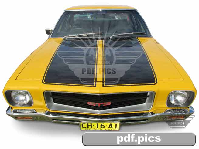 HQ Holden Sedan Front View