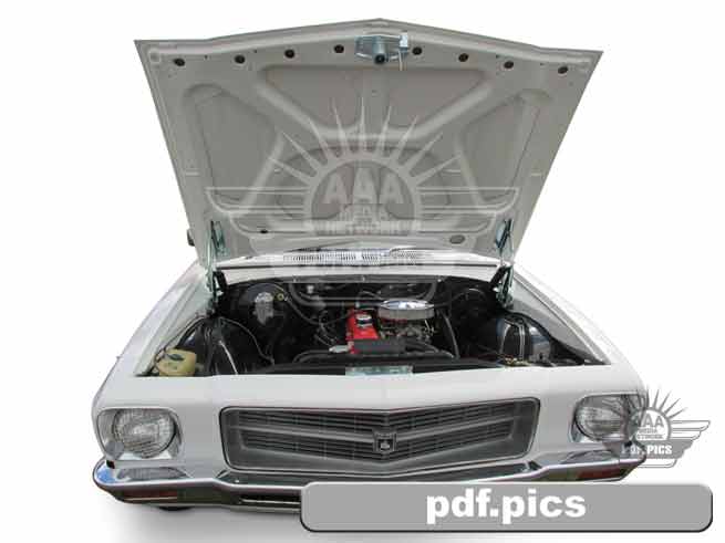 HQ Holden Ute Front View