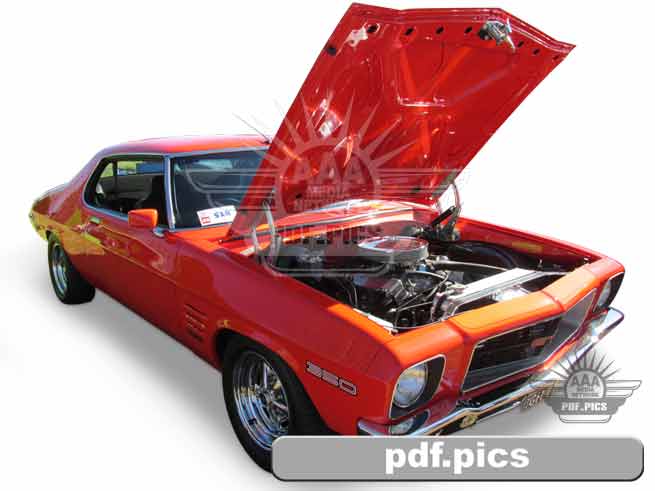 HQ Monaro Coupe Front Drivers Side View