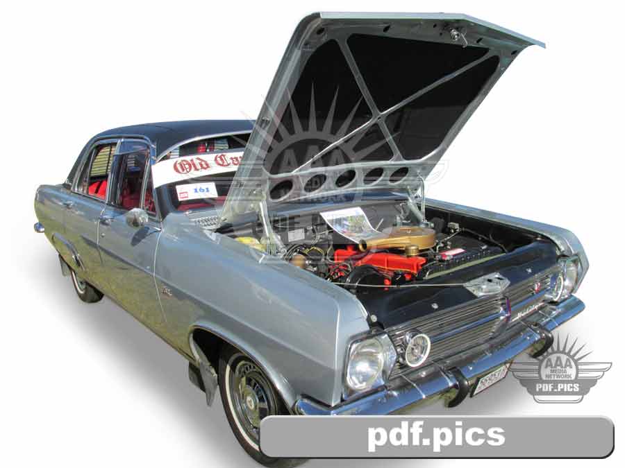 HR Holden Sedan Front Drivers Side View