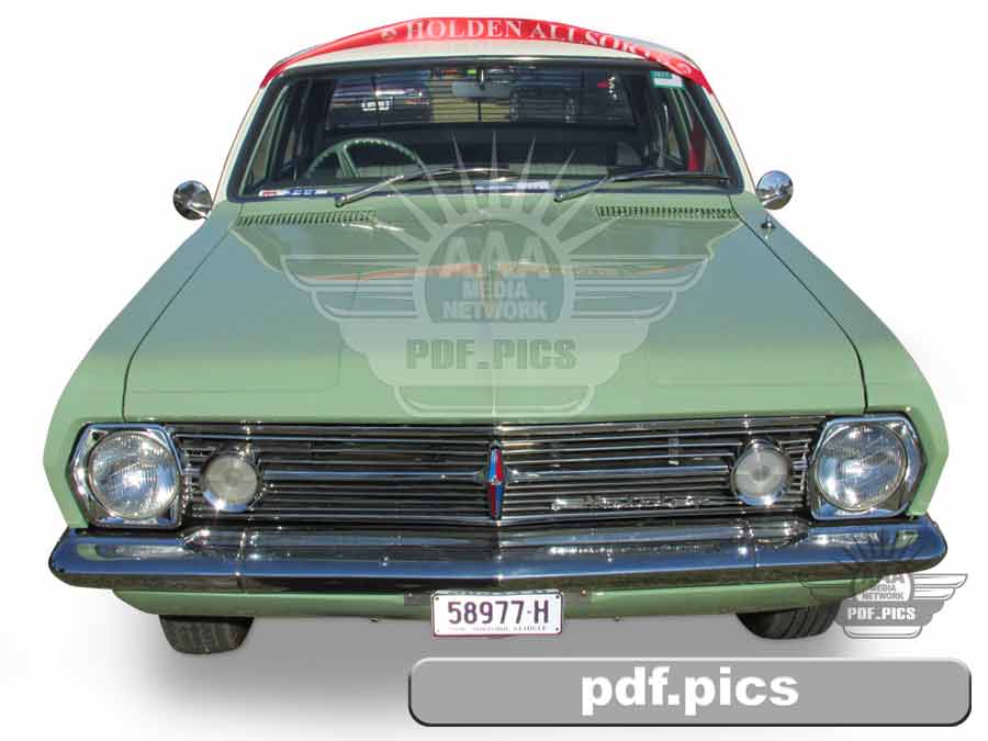 HR Holden Sedan Front View