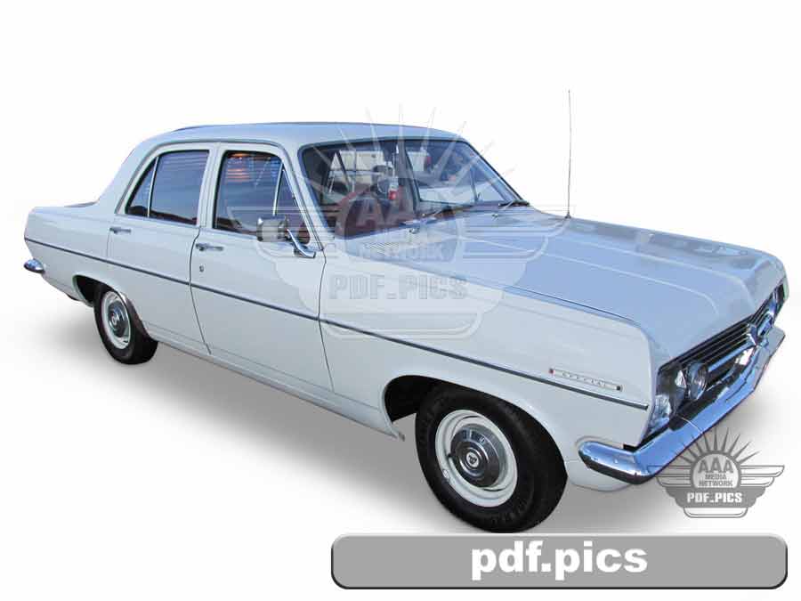 HR Holden Sedan Front Drivers Side View