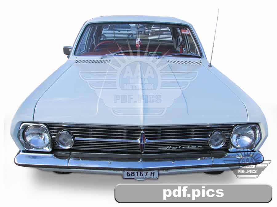 HR Holden Sedan Front View
