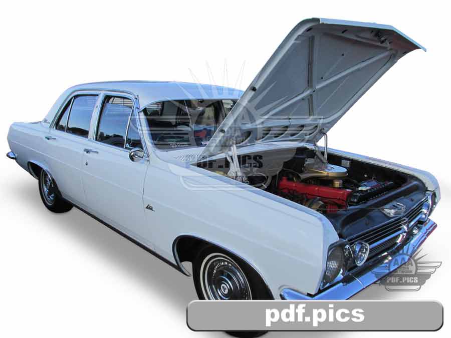 HR Holden Sedan Front Drivers Side View