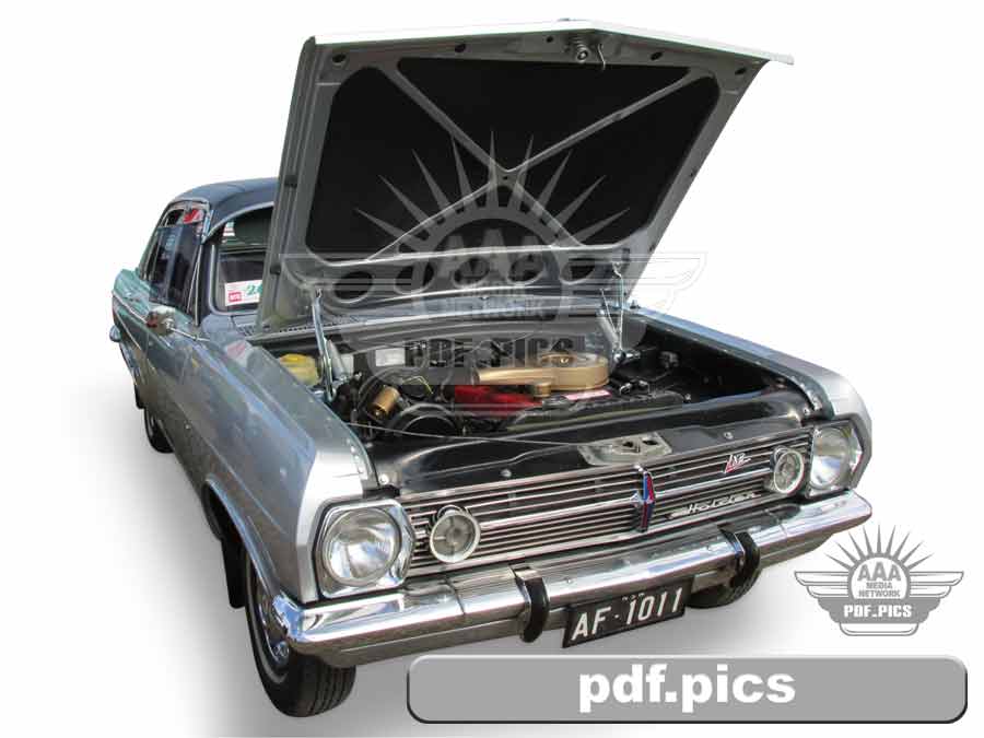 HR Holden Sedan Front Drivers Side View