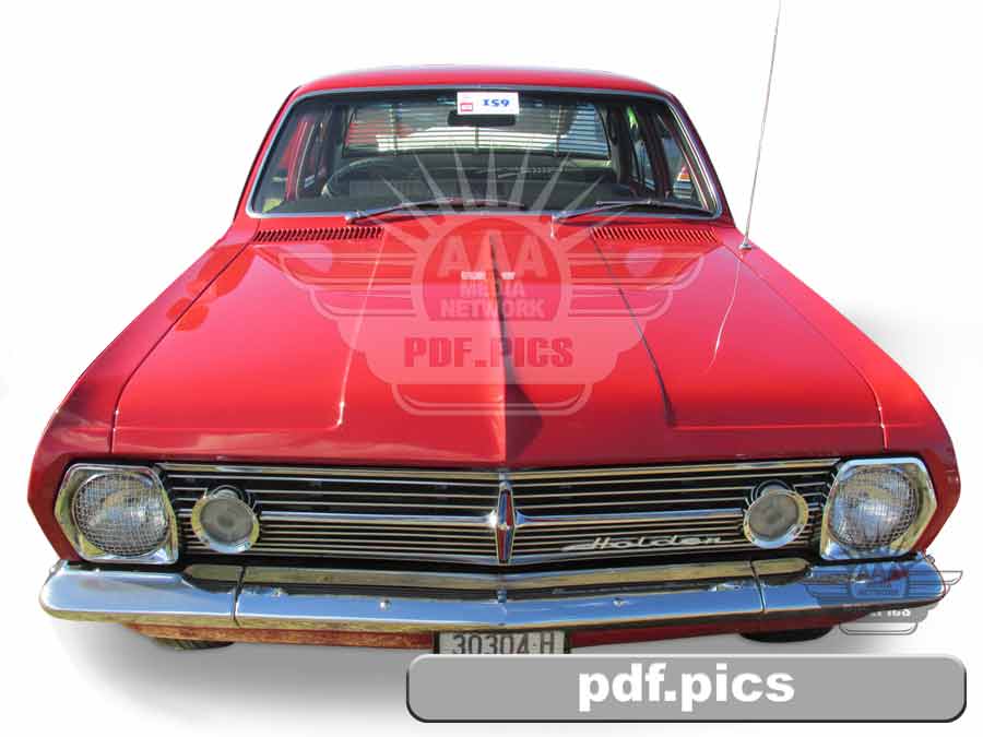 HR Holden Sedan Front View