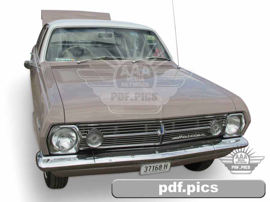 HR Holden Sedan Front View