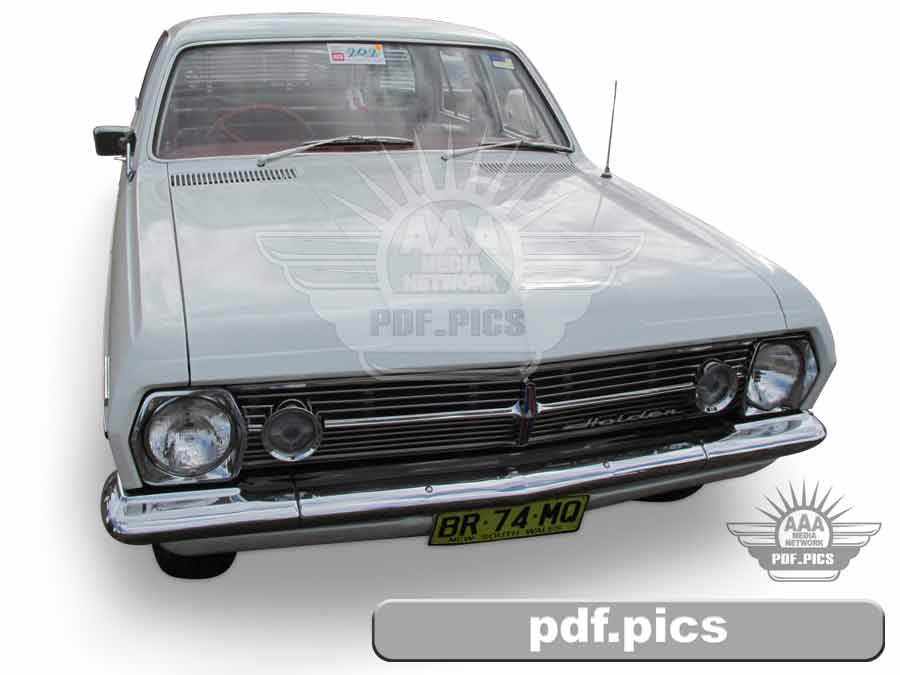 HR Holden Sedan Front View