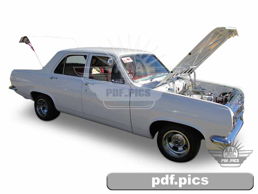 HR Holden Sedan Front Drivers Side View