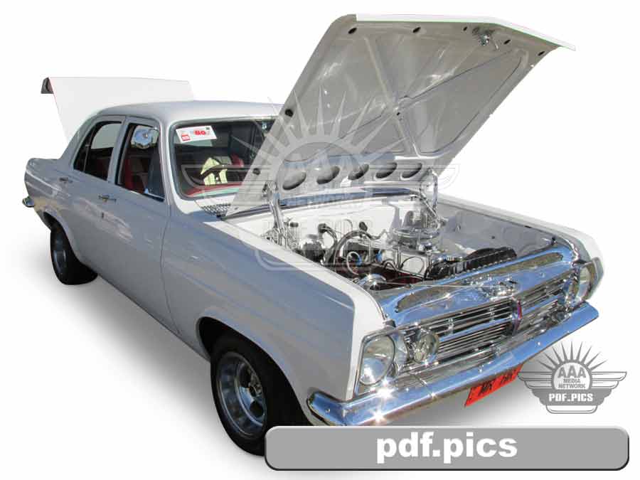 HR Holden Sedan Front Drivers Side View