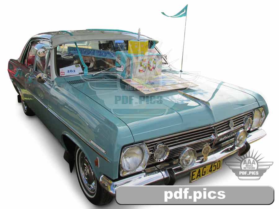 HR Holden Sedan Front Drivers Side View