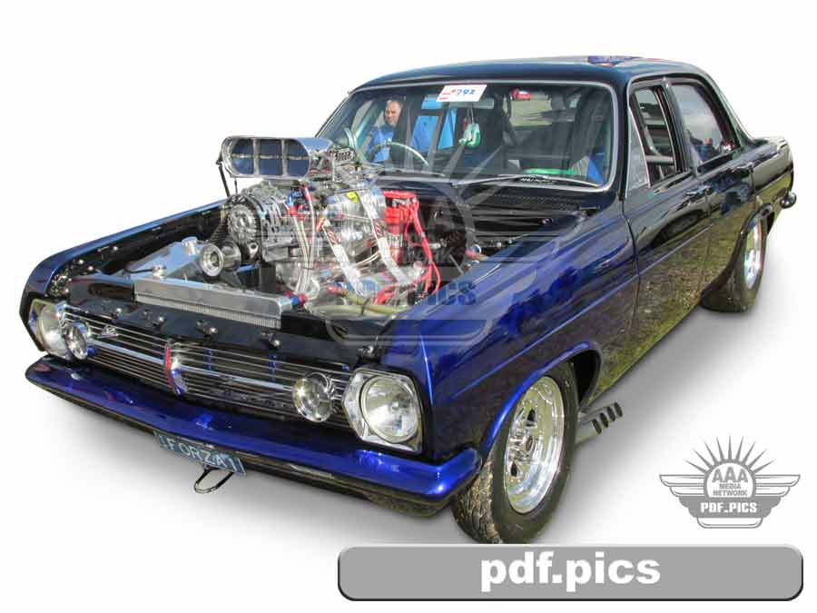 HR Holden Sedan Front Passenger Side View