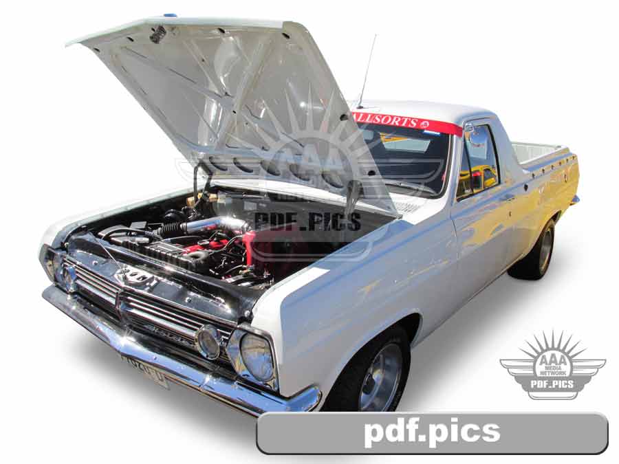 HR Holden Ute Front Passenger Side View
