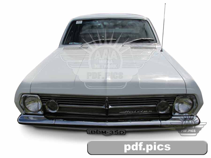 HR Holden Ute Front View