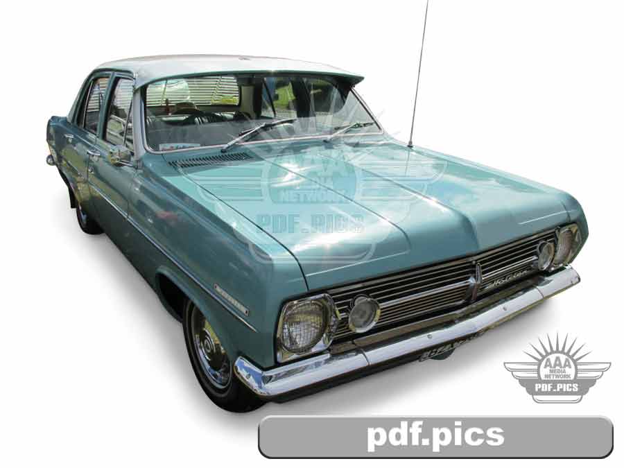 HR Holden Sedan Front Drivers Side View