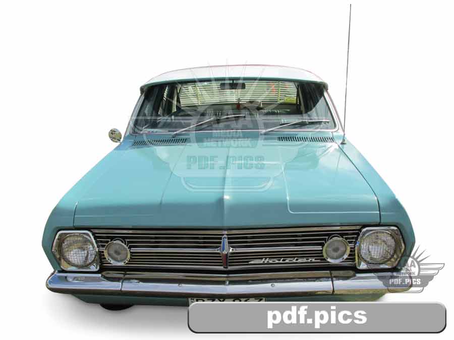 HR Holden Sedan Front View