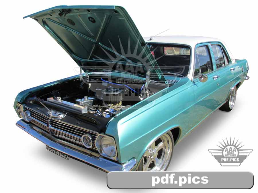 HR Holden Sedan Front Passenger Side View