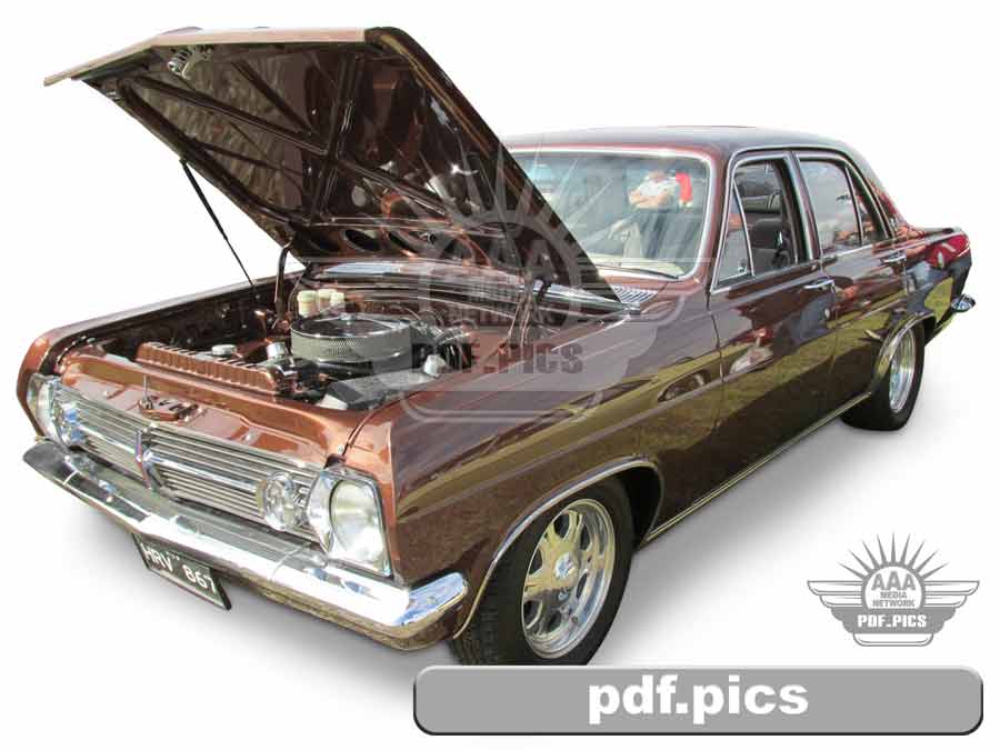 HR Holden Sedan Front Passenger Side View