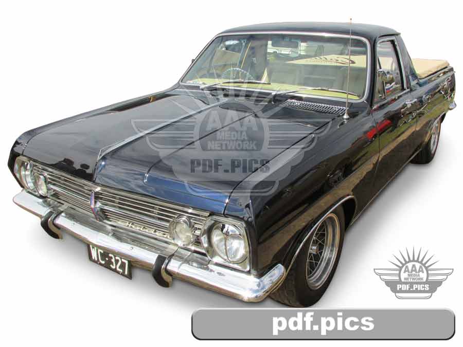 HR Holden Ute Front Passenger Side View