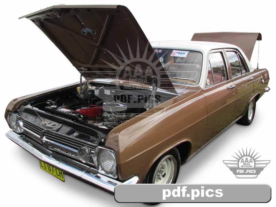 HR Holden Sedan Front Passenger Side View