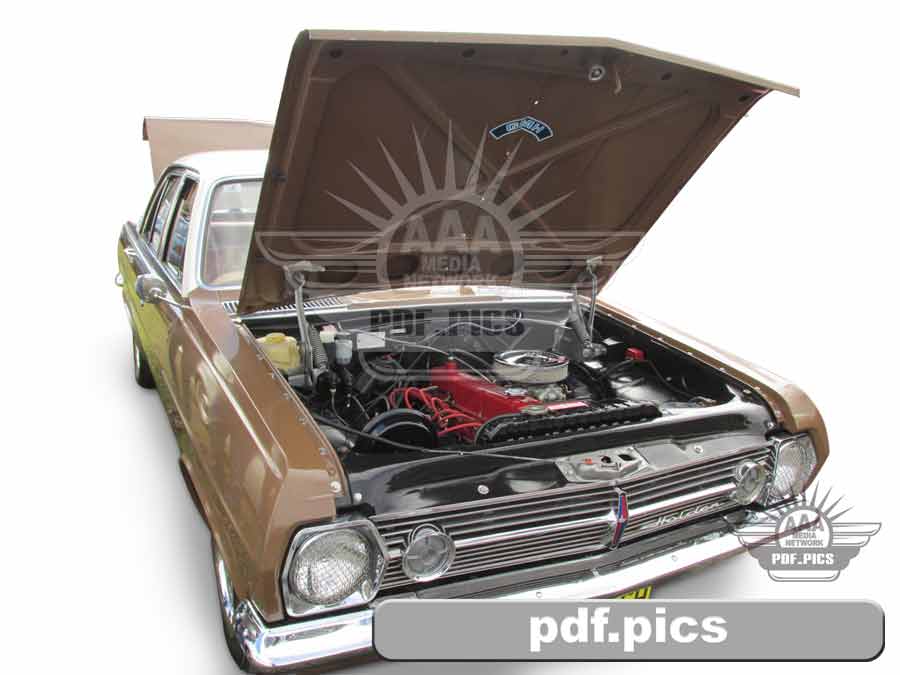 HR Holden Sedan Front Drivers Side View