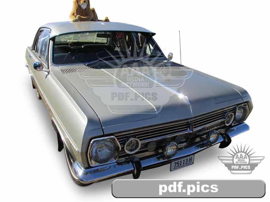 HR Holden Sedan Front Drivers Side View