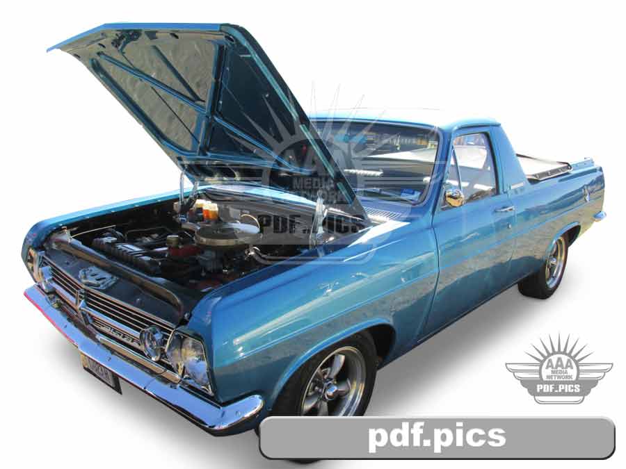 HR Holden Ute Front Passenger Side View