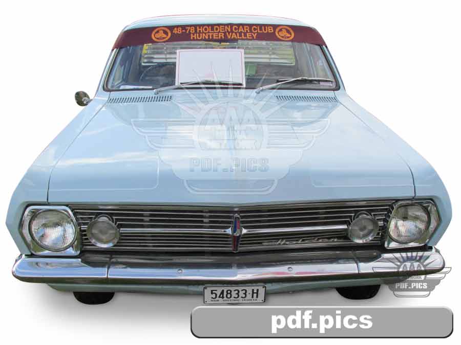 HR Holden Ute Front View