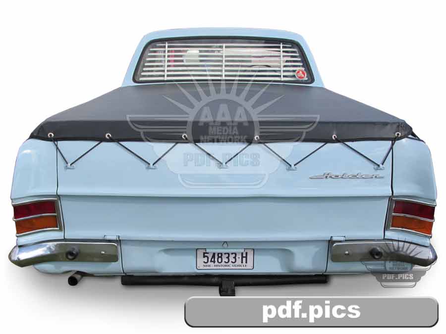HR Holden Ute Rear View