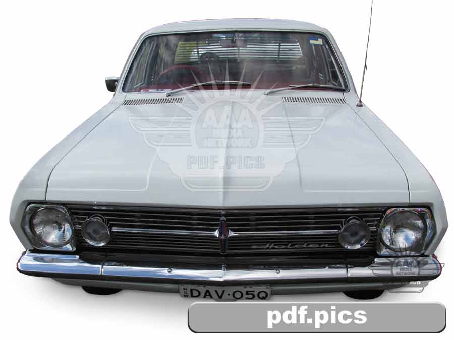 HR Holden Sedan Front View