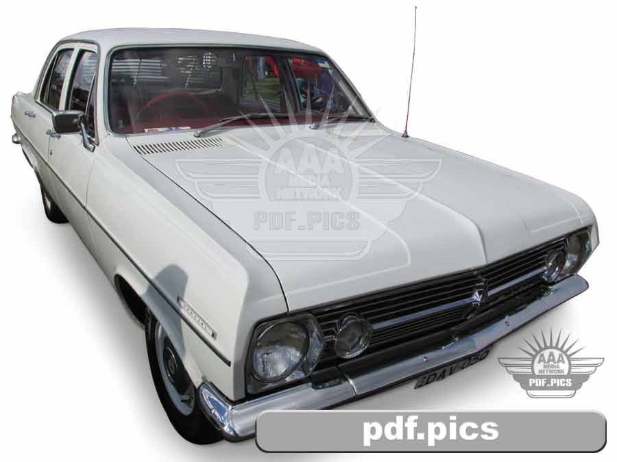 HR Holden Sedan Front Drivers Side View