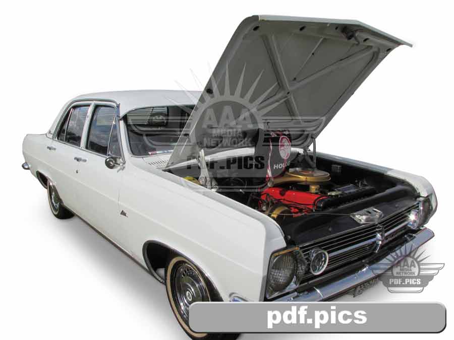 HR Holden Sedan Front Drivers Side View