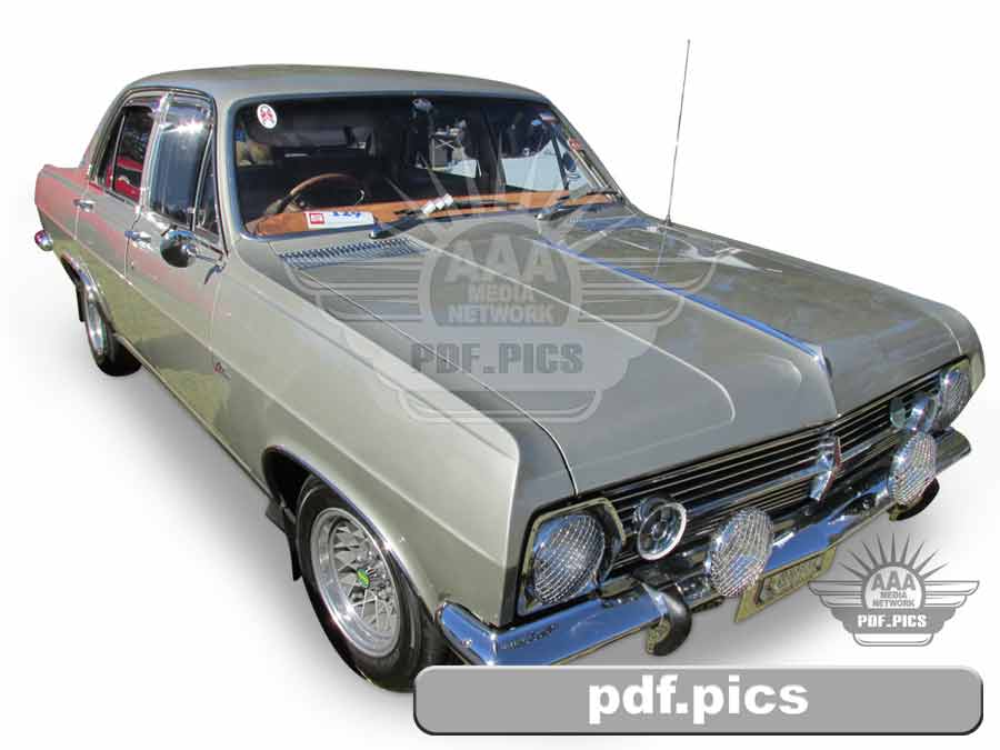 HR Holden Sedan Front Drivers Side View